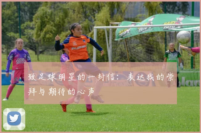 致足球明星的一封信：表达我的崇拜与期待的心声