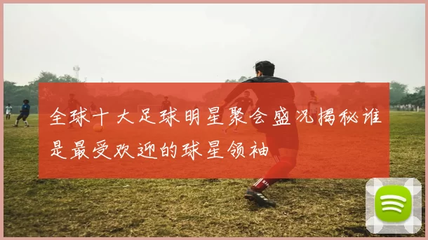 全球十大足球明星聚会盛况揭秘谁是最受欢迎的球星领袖
