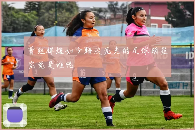 曾经辉煌如今黯淡无光的足球明星究竟是谁呢